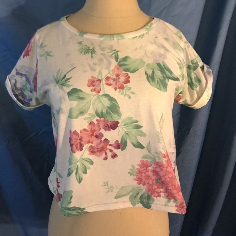 Floral Crop Top